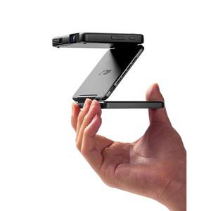 블루투스 5.4, 화면 미러링, 5000mAh 배터리, 타입-C 고속 충전, 제로 래그 포커스 및 키스톤, 포켓 피코