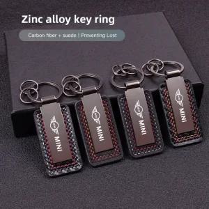 BMW 미니 쿠퍼 키링 아연 키 체인 장식 R56 R57 R58 JCW 로드스터 카브리오