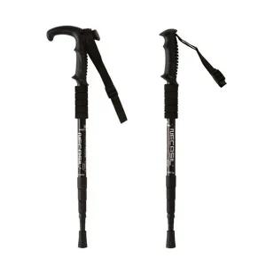등산 스틱 4단 입문 산악 경량 초보자 지팡이
