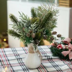 아트박스/플라워트리 크리스마스 장식 화병 홈파티 set 40cm 테이블 소품