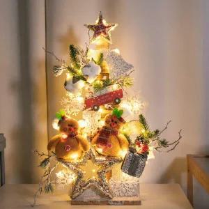 아트박스/플라워트리 크리스마스 이젤 미니트리 LED 쿠키버스 메트로 55cm