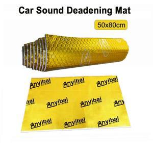 자동차 소음 차단 방음재, 19.69x31.5 인치, 부틸 두꺼운 매트, 단열, 감소