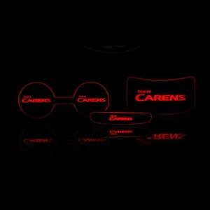 뉴카렌스 LED 컵홀더 튜닝 플레이트 20대남성 자동차튜닝