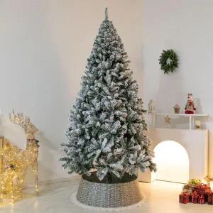 [아트박스]/플라워트리 크리스마스 트리 나무 촘촘 눈쌓인 스노우 250cm 장식