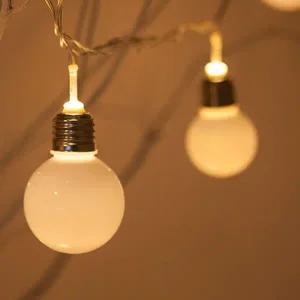 아트박스/플라워트리 크리스마스 백열전구 건전지 조명 LED 30P 백색 6cm