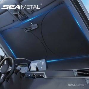 BLALION 자동차 앞 바이저 자동 파라솔 접이식 창문 태양 커버, 실드 유리 블록, 보호대 반사판, 쉐이드