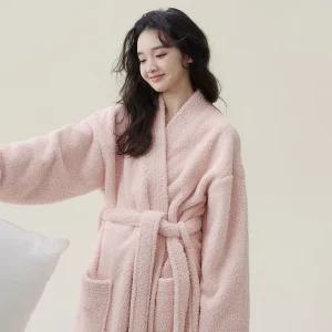 모던 겨울 샤워가운 여성 골프샤워가운 골프가운 목욕가운 극세사가운 호텔가운 샤워로브