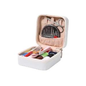 옷수선 지퍼형 색상랜덤 반짇고리함 바늘실세트