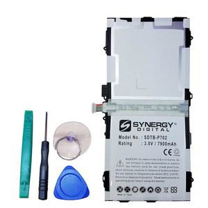 시너지 디지털 태블릿 배터리, 삼성 갤럭시 탭 S 10.5 LTE 태블릿, (Li-Pol, 3.8V, 7900mAh) 울트라 고용량 배터리와 연동
