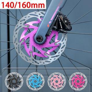 센터 잠금 자전거 디스크 브레이크 로터 160mm 유압 mtb Shimano Sram 도로 산악