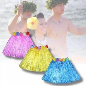 치마 훌라 스커트 하와이안 댄스 공연 파우 춤 목걸이 팔찌 체육대회 운동회