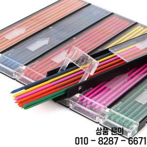 사전 샤프닝된 브레이크 및 얼룩 방지 리드 리필 독특한 색상 컬러 2.0mm 120 길이 박스당 개