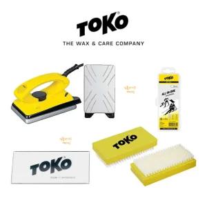 토코 T8 왁싱 왁스 종세트 스노우보드 보드 4종세트 다리미