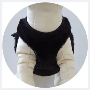 GM 무스탕 겨울 하네스 세트 (블랙) S 사이즈