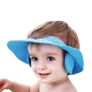 귀마개형 아기샴푸캡 목욕 유아 헤어캡 고무 아기 샤워캡