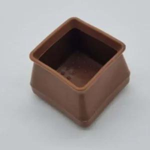 실리콘 의자발캡 소음방지 의자다리커버 사각 특대4p