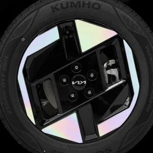 휠 스티커 17인치 EV3 몰딩 커버 자동차 부착형 장식 차량용 튜닝 장식 부착식