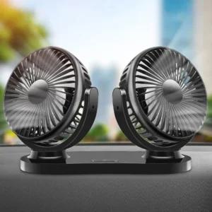 360도 선풍기 듀얼 다목적 서큘레이터 차량용 허리케소형 용냉풍기 용써 용USB 자동차 용미니