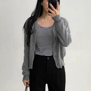 [에이와비] 비엘브이가디건 -5color