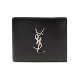 생로랑 453276 0SX0E 1000 카산드라 모노그램 은장 반지갑