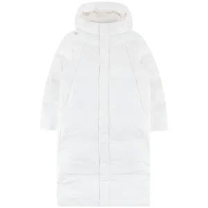 데상트 롱 다운 자켓 SP323XDJ92WHT