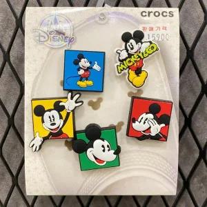 [크록스]- HC02 JIBBITZ 디즈니 미키마우스 5팩 JIBBITZ 90S MICKEY 5PCK BUNDLE 1001 (S41588248)