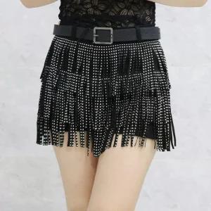 댄스반바지 큐빅 핫팬츠 라인댄스 숏팬츠 반짝이 댄스바지