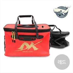 [콩심팥심]접이식 낚시 정리함 다용도 살림통 크릴백 레드