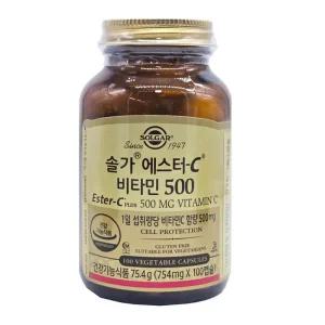 솔가 (26년10월) 에스터C 비타민 500 754mg x 100캡슐 1개 HIS