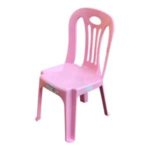 제이오마켓 솔리드 등받이 의자 핑크