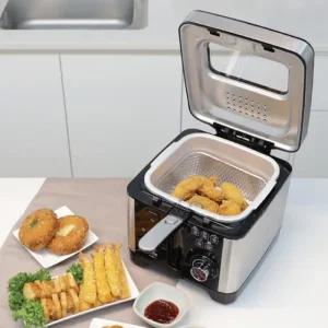 키친아트 튀김기 전기 치킨 감자튀김 야채 도넛 생선