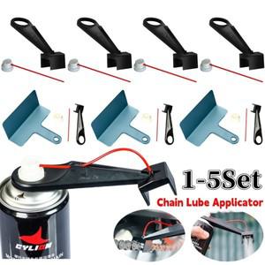 1-5Set 바이크 오토바이 체인 윤활유  호환리케이터 지저분한 윤활제 밀짚 홀더 청소 도구 오일러 스프레이