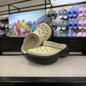 [크록스] 크록스 스톰프 클로그 209347-1HR 린넨 베이지