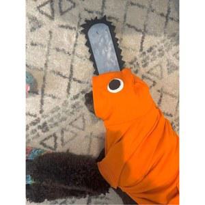 체인소맨 포치타 코스튬 고양이 망토 옷 강아지