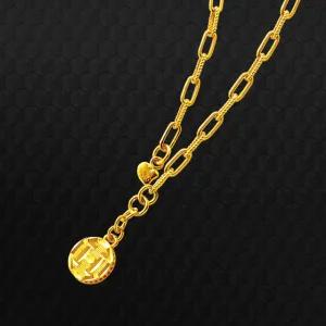 153골드 [최신]24K 순금 YM M405 빗살무늬 클립체인 사슬체인 목걸이 11.25g(3돈) - 기타중량및 팔찌는 판매자 검색