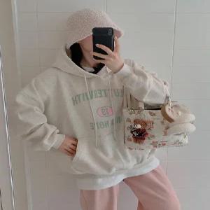 뮬리 양기모 후드 (3color)