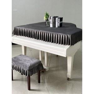 그랜드 피아노 덮개 의자 이내 블랙 스툴커버 하늘색 모델 리프팅 심플한 윗판
