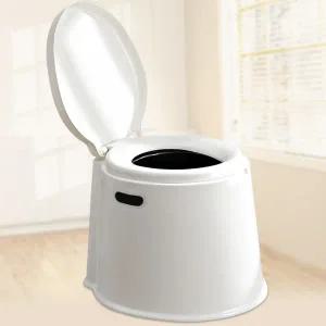 성인용 이동식 변기 야외용 간이 변기 노인용 캠핑 좌변기