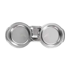 [골드스마일]스텐락 어린이 간식 식판 배식판 나눔 접시 3호