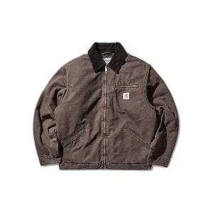 [칼하트 WIP] 25FW 남성 OG 디트로이트 자켓 토바코블랙 I035614 1YL4O