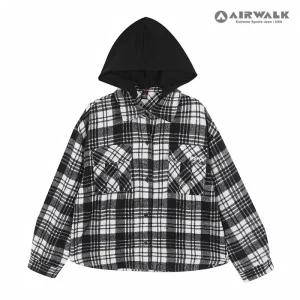 [보리보리/에어워크 주니어]주니어 플란넬 체크 기모 셔츠