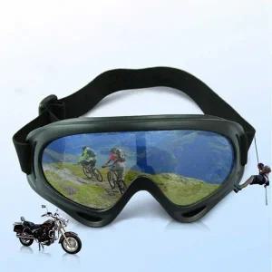 오토바이 라이딩 방풍 고글 폴리카보네이트 렌즈