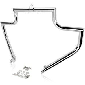 Kekykm 2009-2025 크롬 투어링 엔진 가드 크래시 바, 할리 데이비슨 스트리트 글라이드 로드 킹 일렉트라 모델 머슬 모터사이클 범퍼와 호환됨
