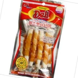 [콩심팥심]애견 간식 비스켓 4개입 소프트 강아지용 먹이 반려동물