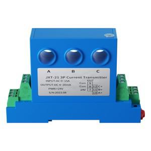 3상 AC 전류 변환기 0-1A 센서 4-20mA 트랜스미터