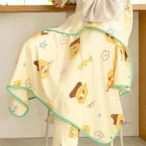 극세사무릎담요 귀여운 학생 비행기 주니어 청소년 사무실 차량 학교 어깨 차량용 춘식이 드로잉wxy838