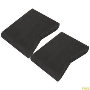 2PCS 드럼 페달 블록 앵커 시스템 총 슬라이드 방지 더블 킥 타악기 하드웨어