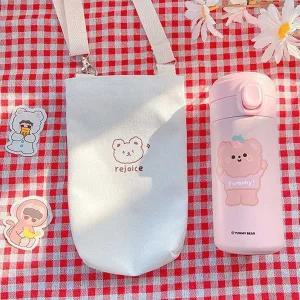 여행 휴대 파우치 피크닉 소풍 전용 용 텀블러 가방