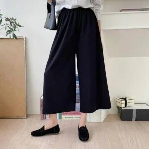 [라일리여성의류] Rly 와이드팬츠 치마바지 와이드 롱팬츠 여자슬랙스