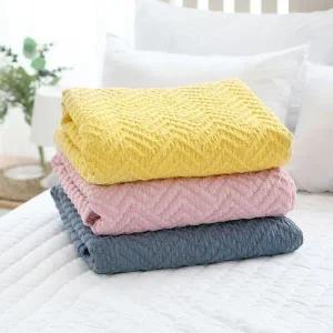 [골드스마일]모달 와플 홑이불 싱글 여름 이불